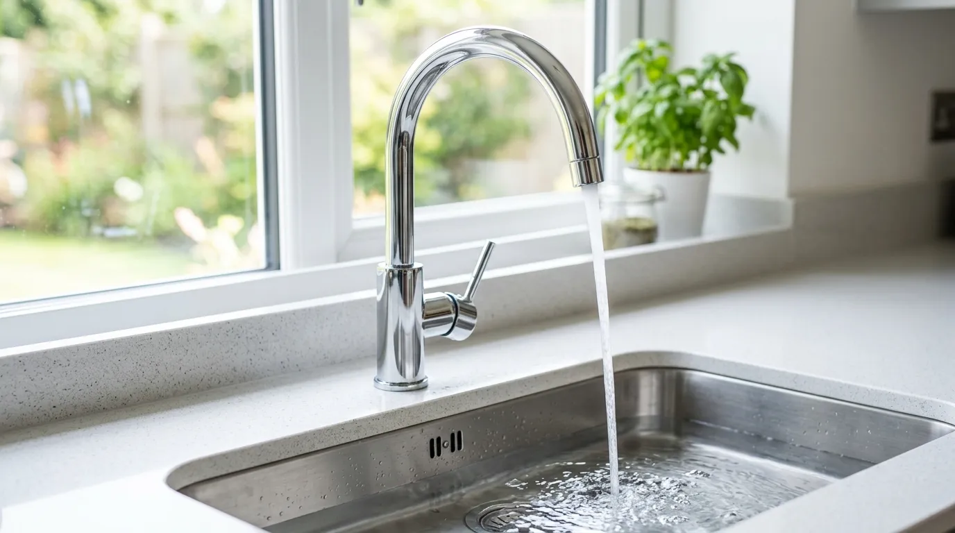 Local Plumbing Master Pros same day plumber fixing a faucet in Ballwin, MO